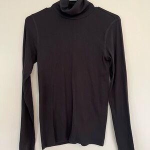 Everlane Black Ribbed Turtleneck